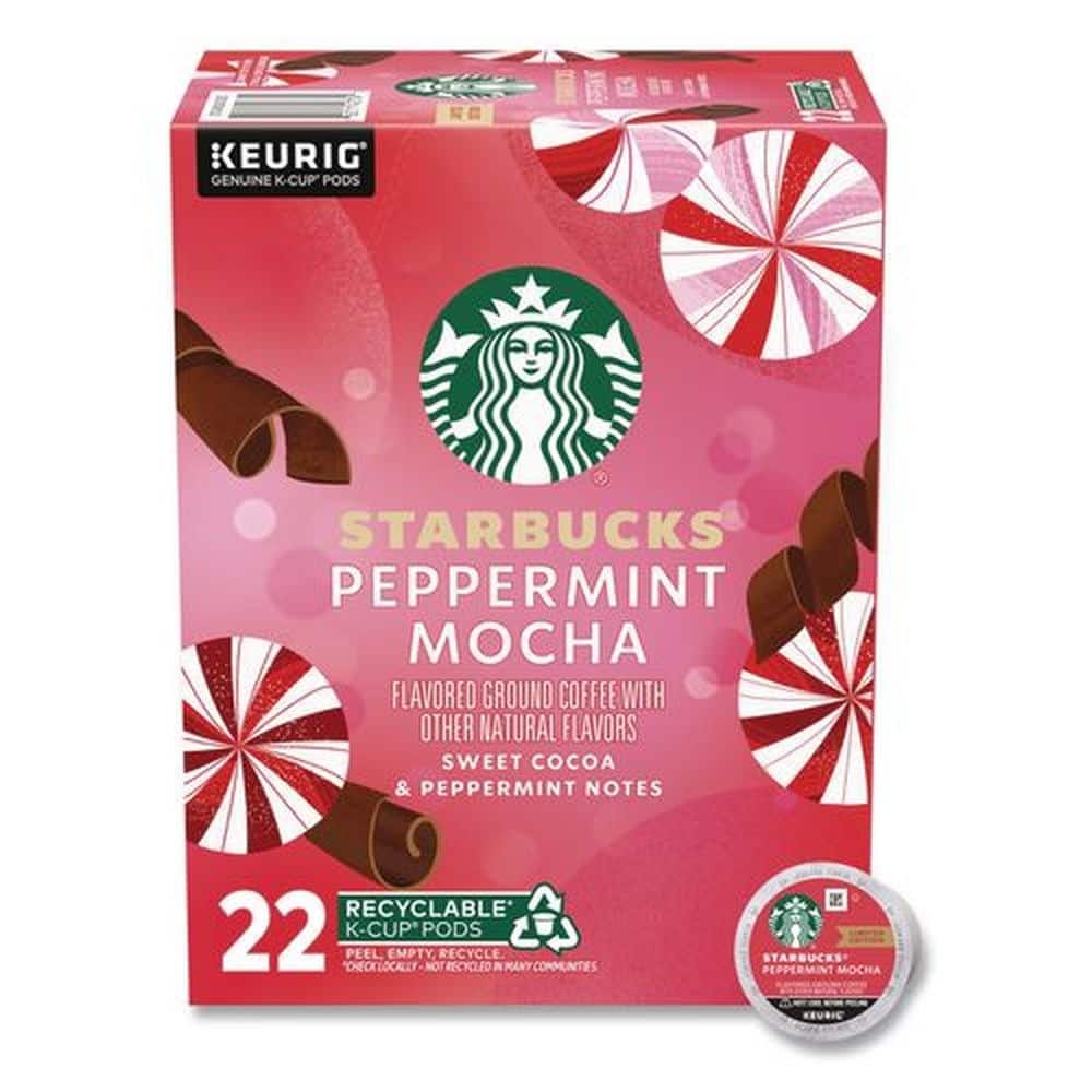 Starbucks - Coffee K-Cups - Peppermint Mocha (22/Box)