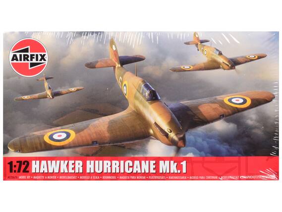 C AIRFIX 1:72 HAWKER HURRICANE Mk.1 1 A02067A MODEL KIT MAQUETTE A MONTER MODELLBAUSATZ MODELLO A SCALA BOUWMODEL MAQUETA PARA MONTAR PLASTBYGGSATS RAKENNUSSARIA MODELO PARA CONSTRUIR MODELBTSGESAT NOYMENO MOSTENO