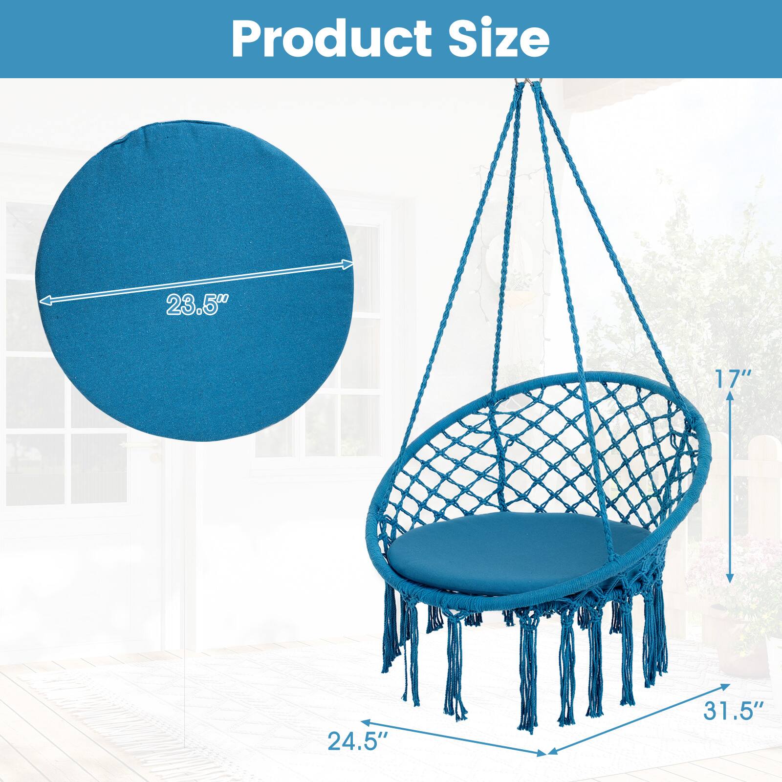 Product Size

- 23.5"
- 17"
- 24.5"
- 31.5"