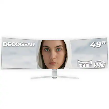DECOGEAR
49"
1500R 144Hz