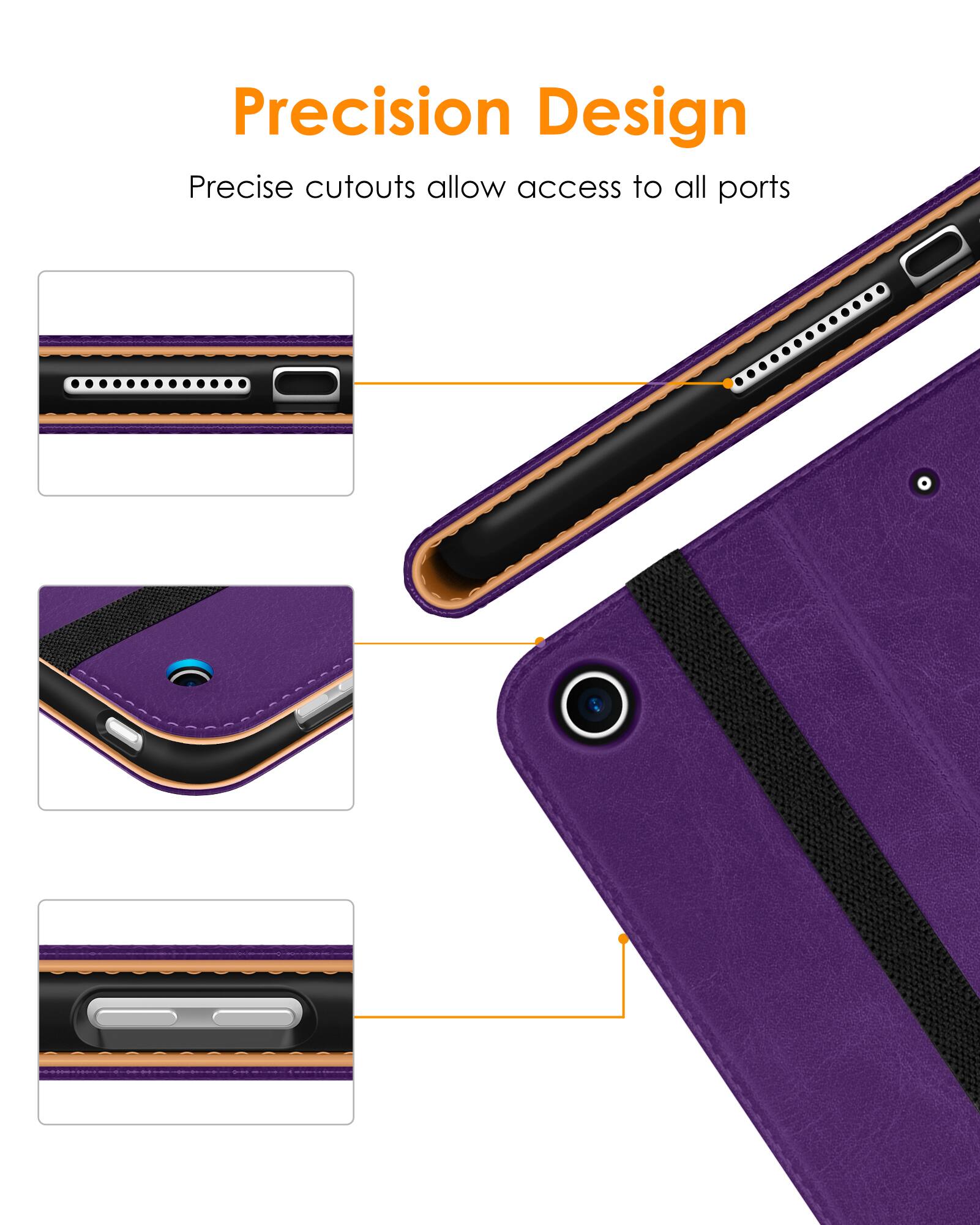 Precision Design  
Precise cutouts allow access to all ports