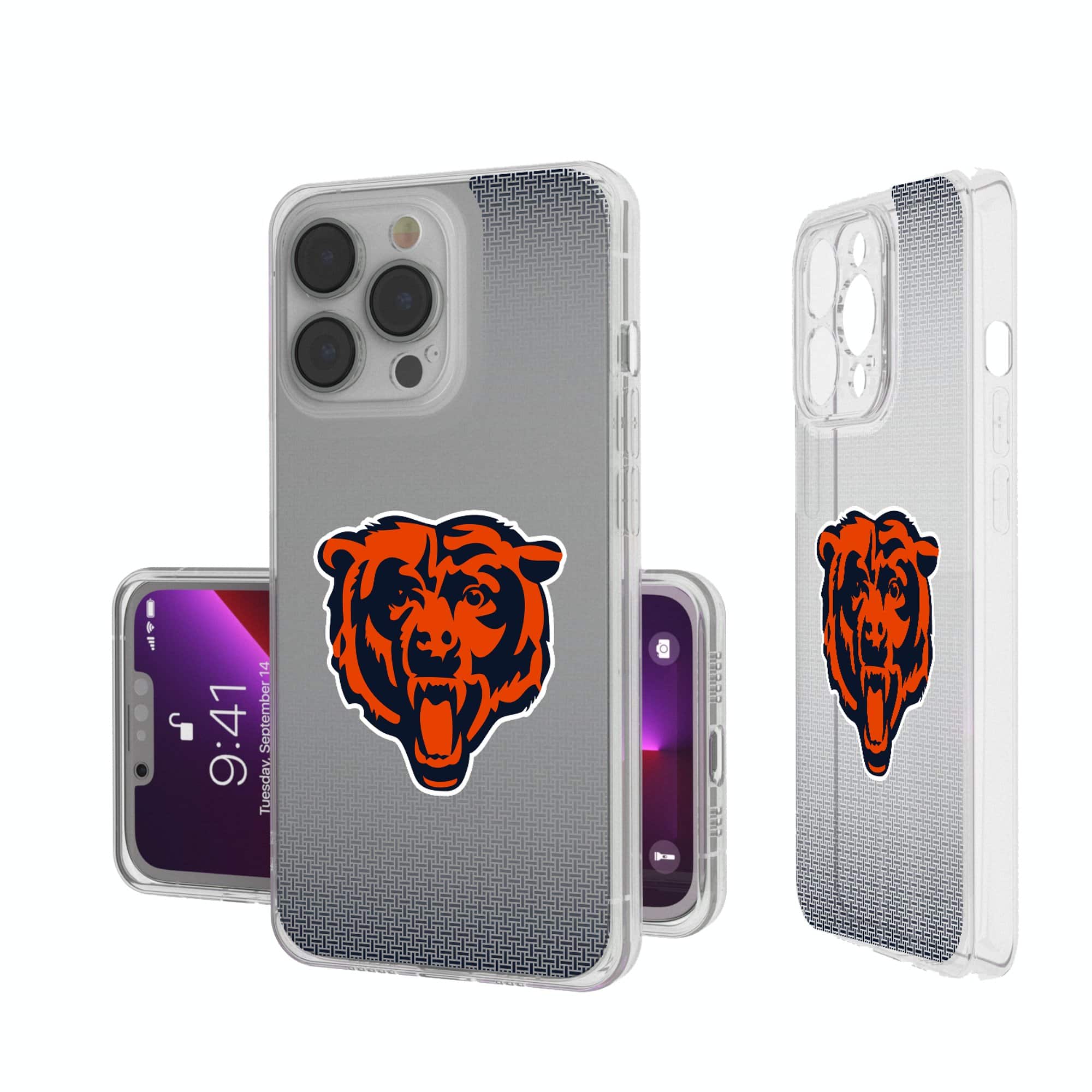 Keyscaper - NFL - Chicago Bears Linen Logo iPhone Clear Case - 16e - Multicolor price history on PriceWatchPro