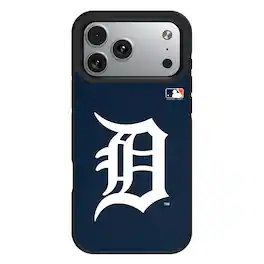 Keyscaper - MLB - Detroit Tigers Personalized Bump Case with 8.2ft Drop Protection - 15 - Multicolor