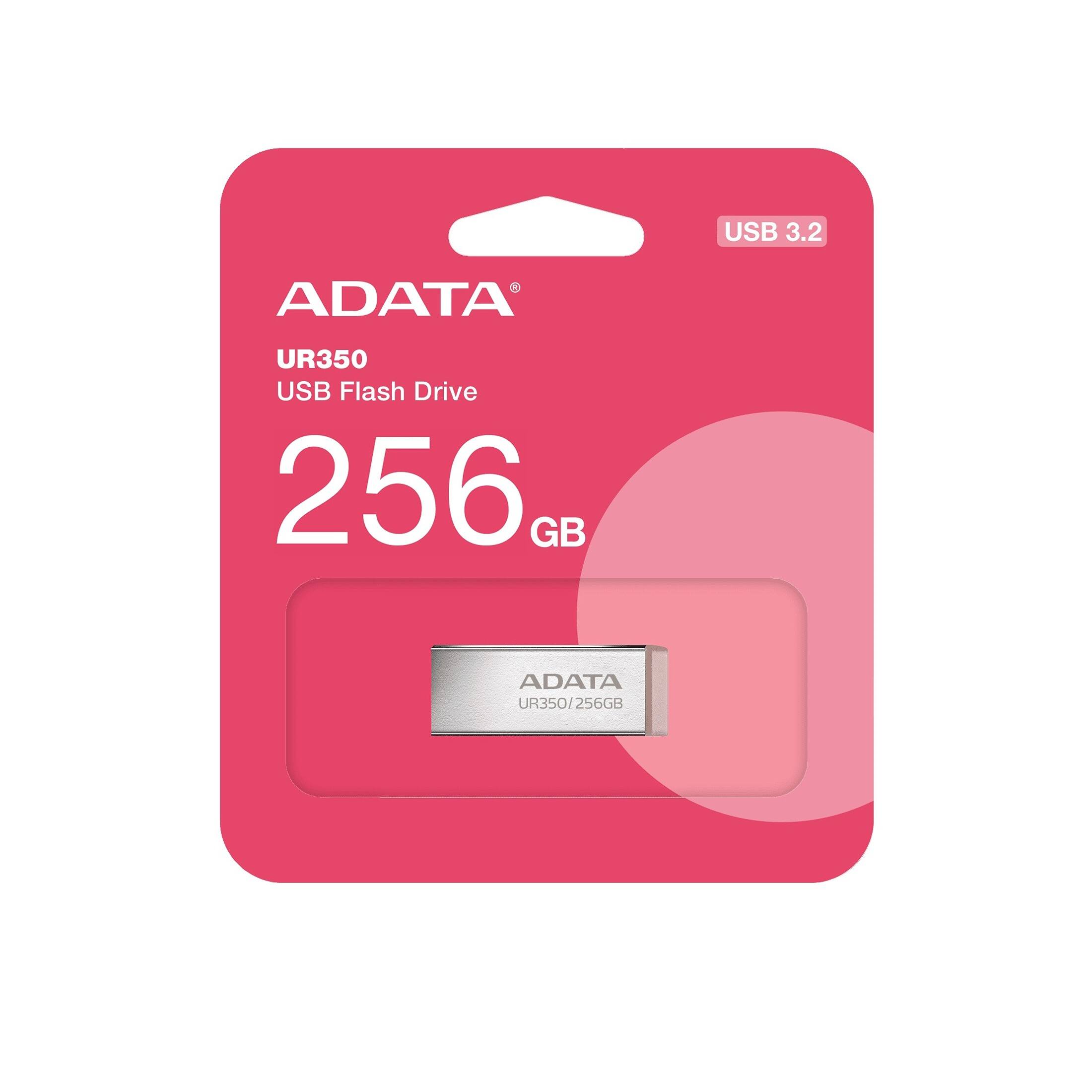 USB 3.2 ADATA UR350 USB Flash Drive 256 GB  
ADATA UR350/256GB