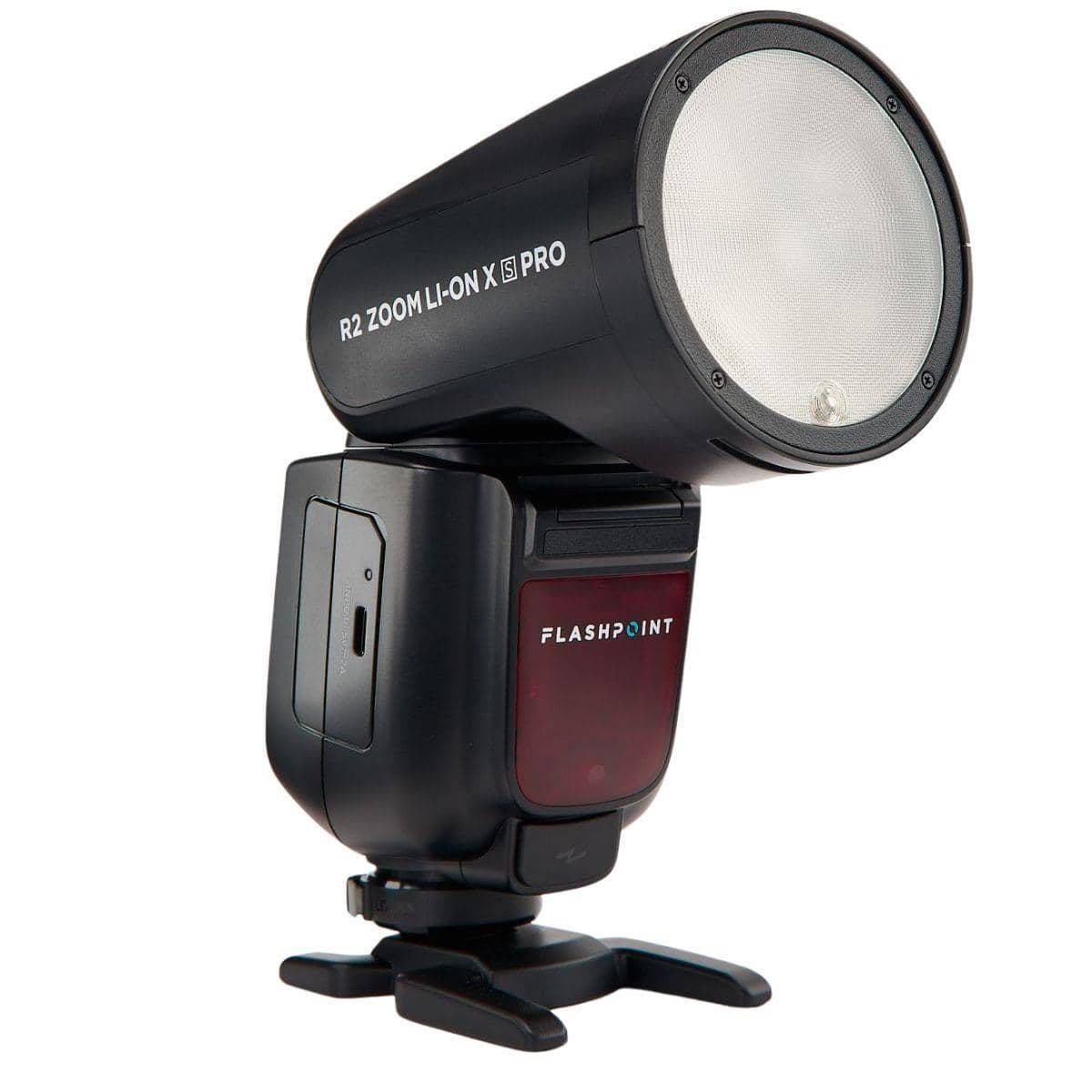 Flashpoint - Zoom Li-Ion X PRO R2 TTL Round Flash For Nikon, Godox V1Pro N (No Sub Flash)