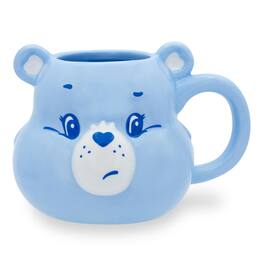 Silver Buffalo - Care Bears Grumpy Bear 3D Sculpted Ceramic Mug | Holds 20 Ounces - Blue