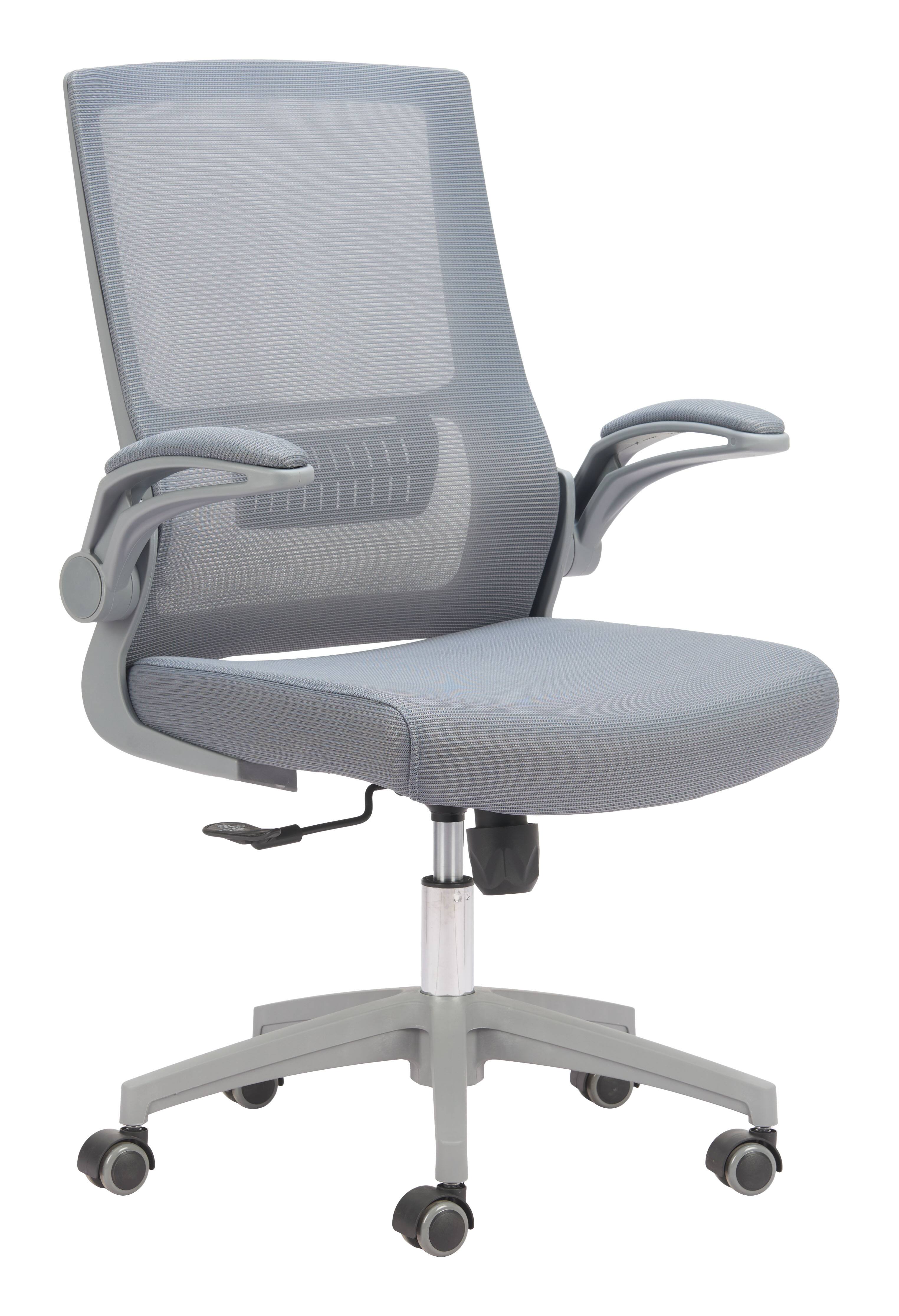 Front. Hivvago - Pater Office Chair Gray - Gray.