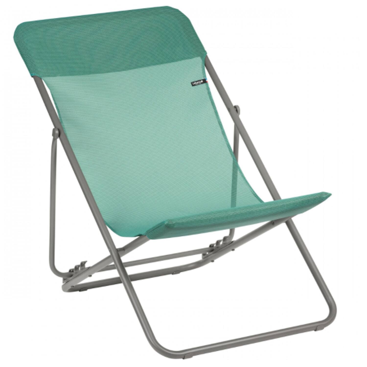 Alt View 1. Lafuma - Lafuma Maxi Transat Folding Camping Steel Mesh Sling Chair, Chlorophyll (2 Pack) - Chlorophylle.