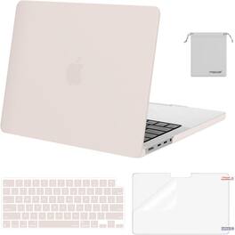 mosiso - Case for MacBook Pro 14 inch Case M5 M4 M3 M2 M1 2026-2021 A3427 A3426 A3434 A3112 A3185 A3401 A2918 A2992 A2779 A2442 - Stone Gray