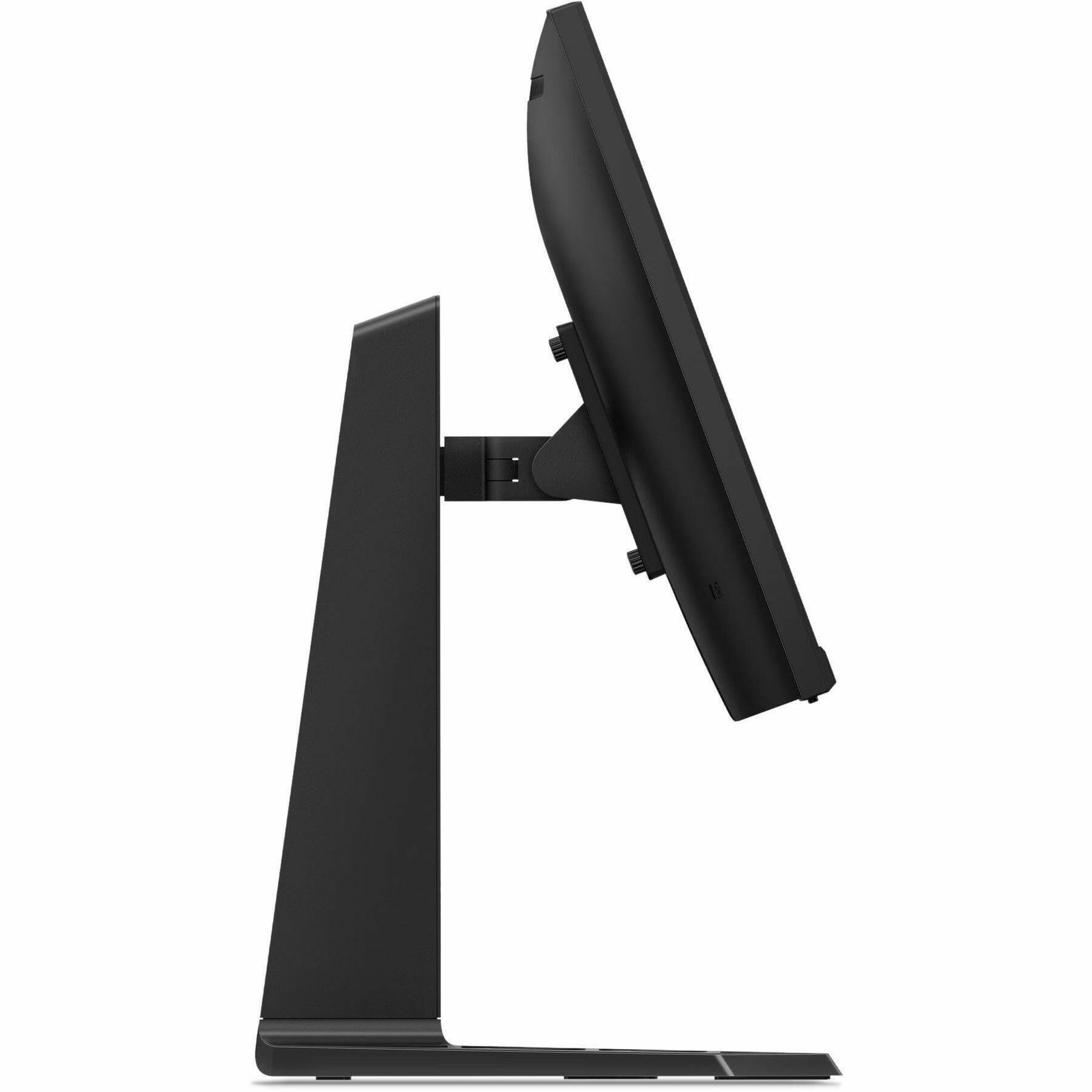 Alt View 1. Lenovo - Lenovo Legion R24e 23.8" Full HD Gaming Monitor - Raven Black.