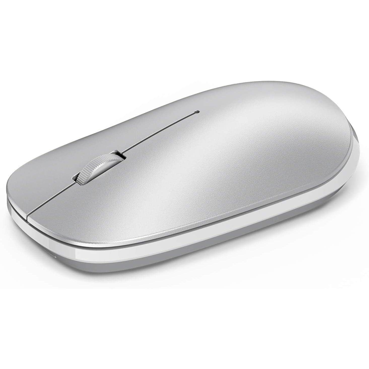 Cedar Assembly - Mouse for Pad and Phone Ultra Thin Wireless Mouse Compatible with Enabled Computer Laptop Notebook - Wireless - Silver
