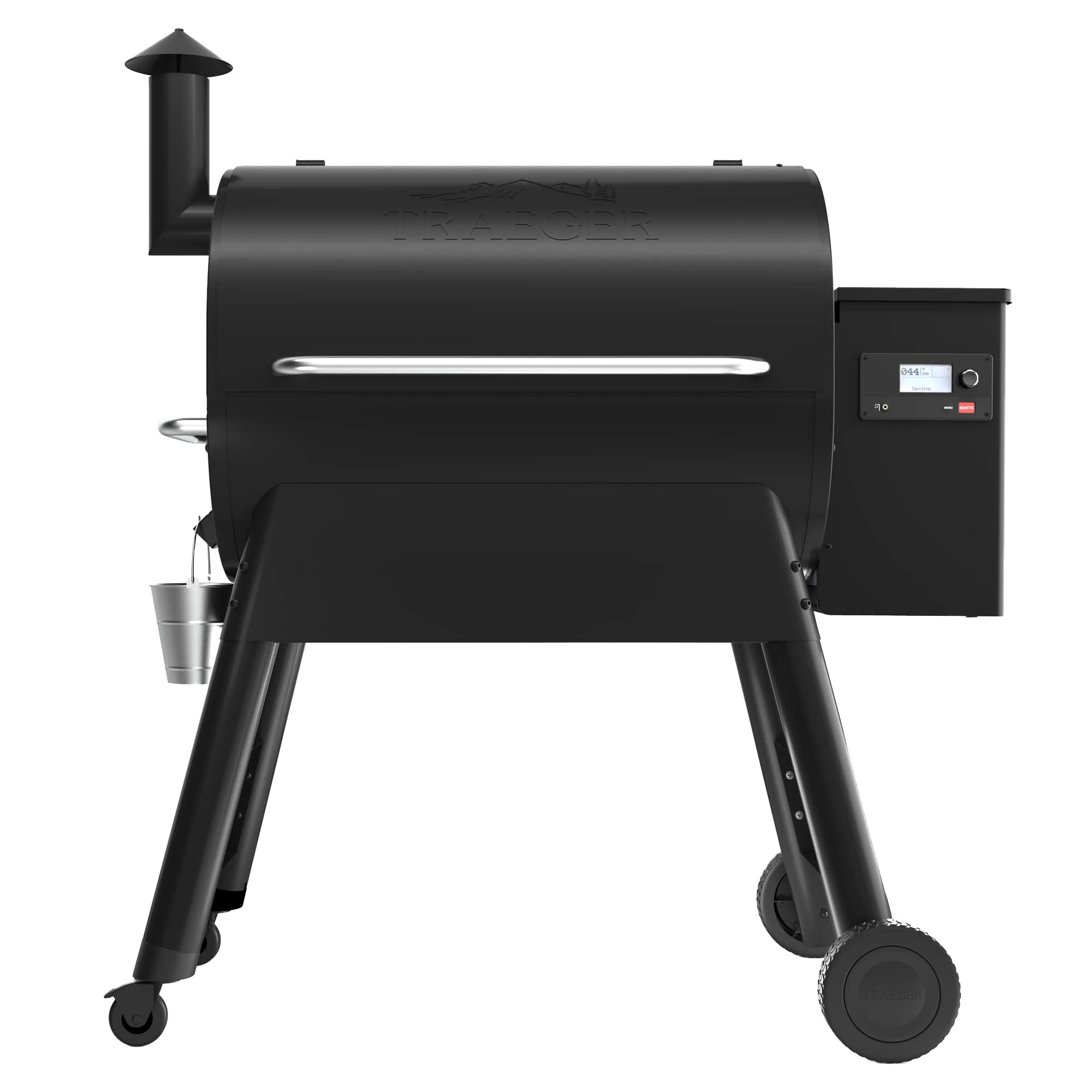 Traeger Grills - Pro 780 Pellet Grill and Smoker with WiFIRE - Black - Angle_Zoom