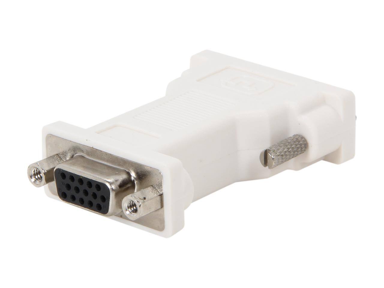Alt View 1. Cables to Go - C2G 26956 DVI Male to VGA (HD15) Female Video Adapter - Tan.