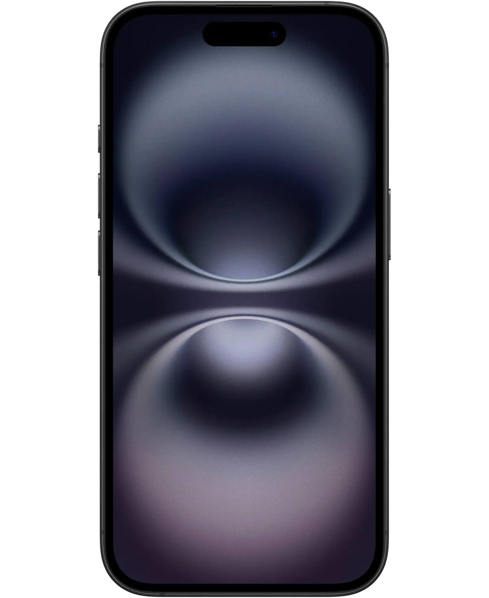 Alt View 1. Apple - Refurbished Apple iPhone 16 A3081 128GB Black (Unlocked) - Black.