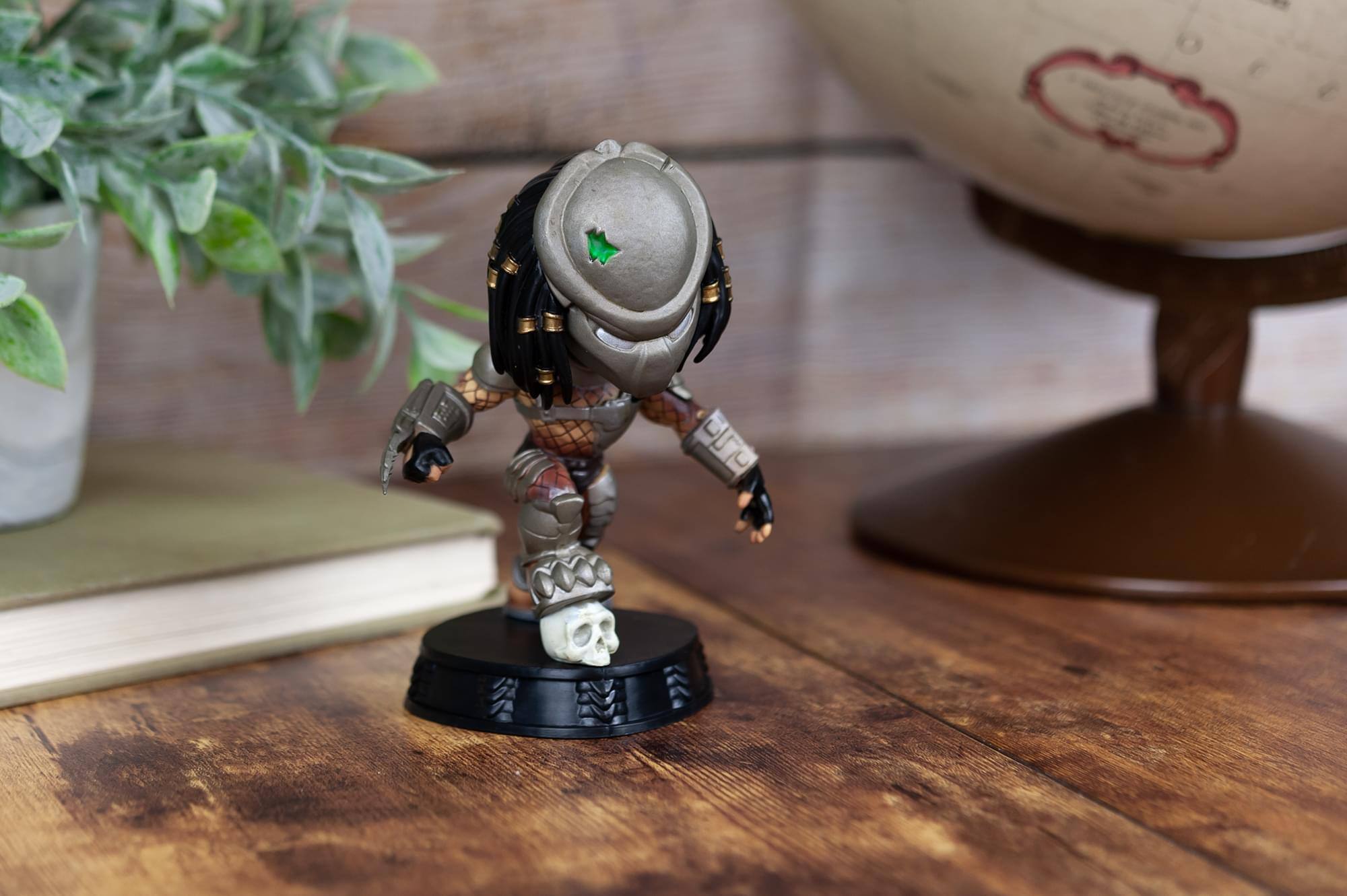 Alt View 3. Geek Fuel - Predator Premium Bobblehead Exclusive Collectible Figure | Stands 5 Inches Tall - Red.