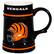 Front. Evergreen Enterprises - Cincinnati Bengals 24oz. Ceramic Stein Cup with Gift Box - Multicolor.