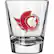 Front. Logo Brands - Ottawa Senators 2oz. Game Day Shot Glass - Multicolor.
