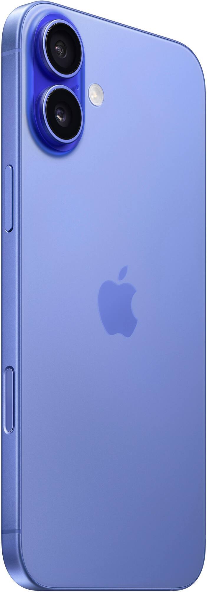 Left. Apple - Apple iPhone 16 256GB GSM / CDMA Unlocked Phone - Ultramarine - Ultramarine.