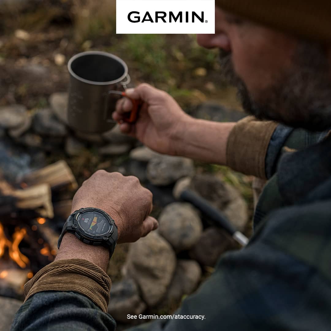 Bundle Garmin Instinct 3 45mm AMOLED Tactical GPS Smartwatch Black (2025)  010-02936-00-AG2-REV - Best Buy