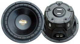 2) LANZAR PRO MAXP84 8" 1600W Car Power Subwoofers Audio Subs Woofers SVC 4 Ohm - Black