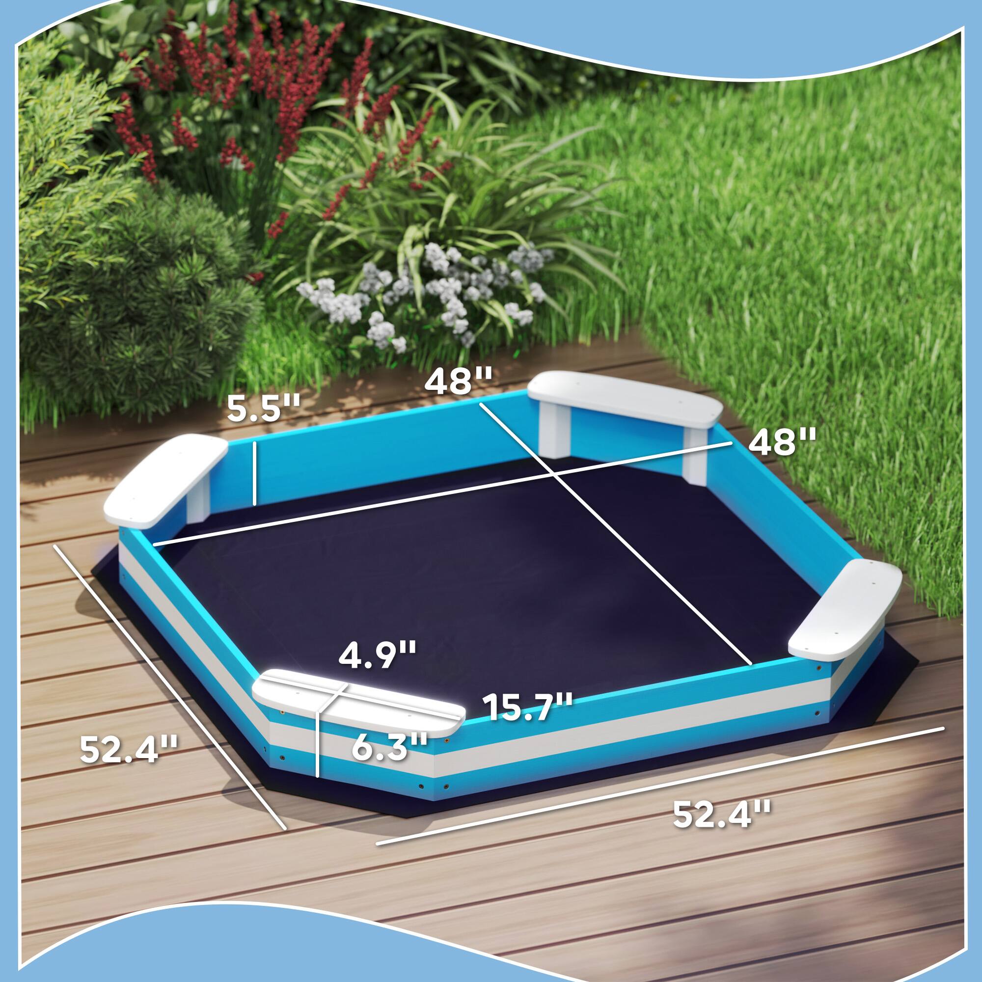 5.5"  
48"  
48"  
52.4"  
4.9"  
6.3"  
15.7"  
52.4"