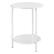 Left. OSP Home Furnishings - Elgin Accent Table - White.