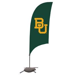 Victory Corps - Baylor Bears 7.5' Razor Feather Stake Flag with Base - Multicolor