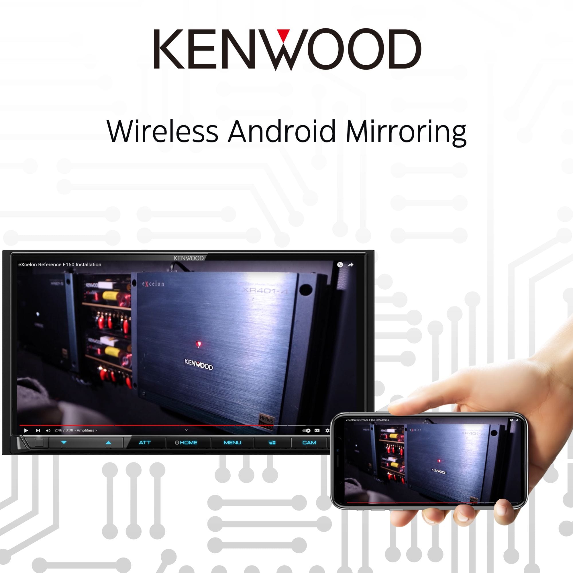 KENWOOD Wireless Android Mirroring Exceptional Reference 50 installation KENWOOD eXcelon XA4014 KENWOOD. 24/3 -. Argttes MRS | | | com/psrrg ATT HOME MENU CAM