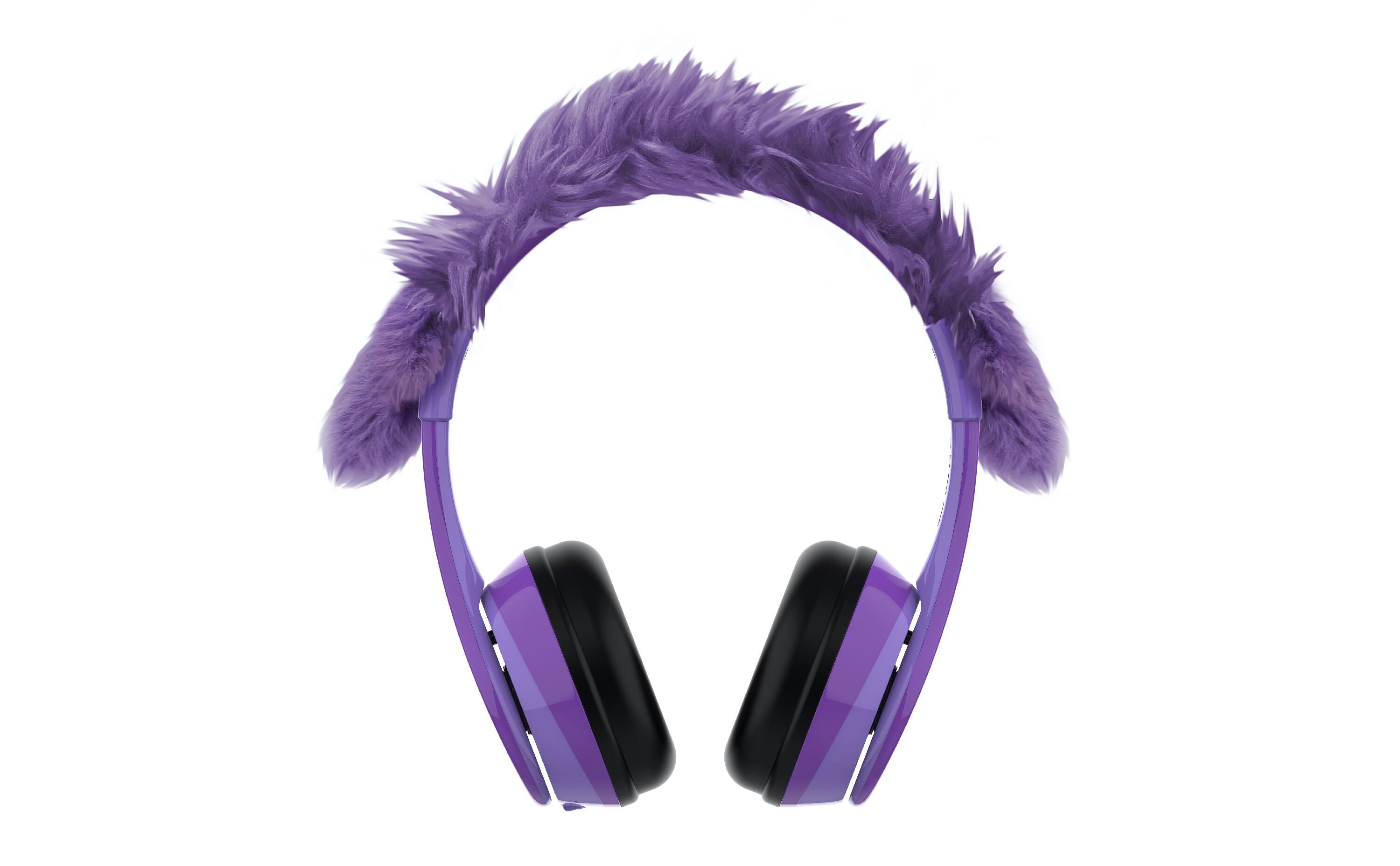 Back. eKids - eKids IF Bluetooth Headphones for Kids, Wireless Headphones for School, Home, or Travel - Purple.