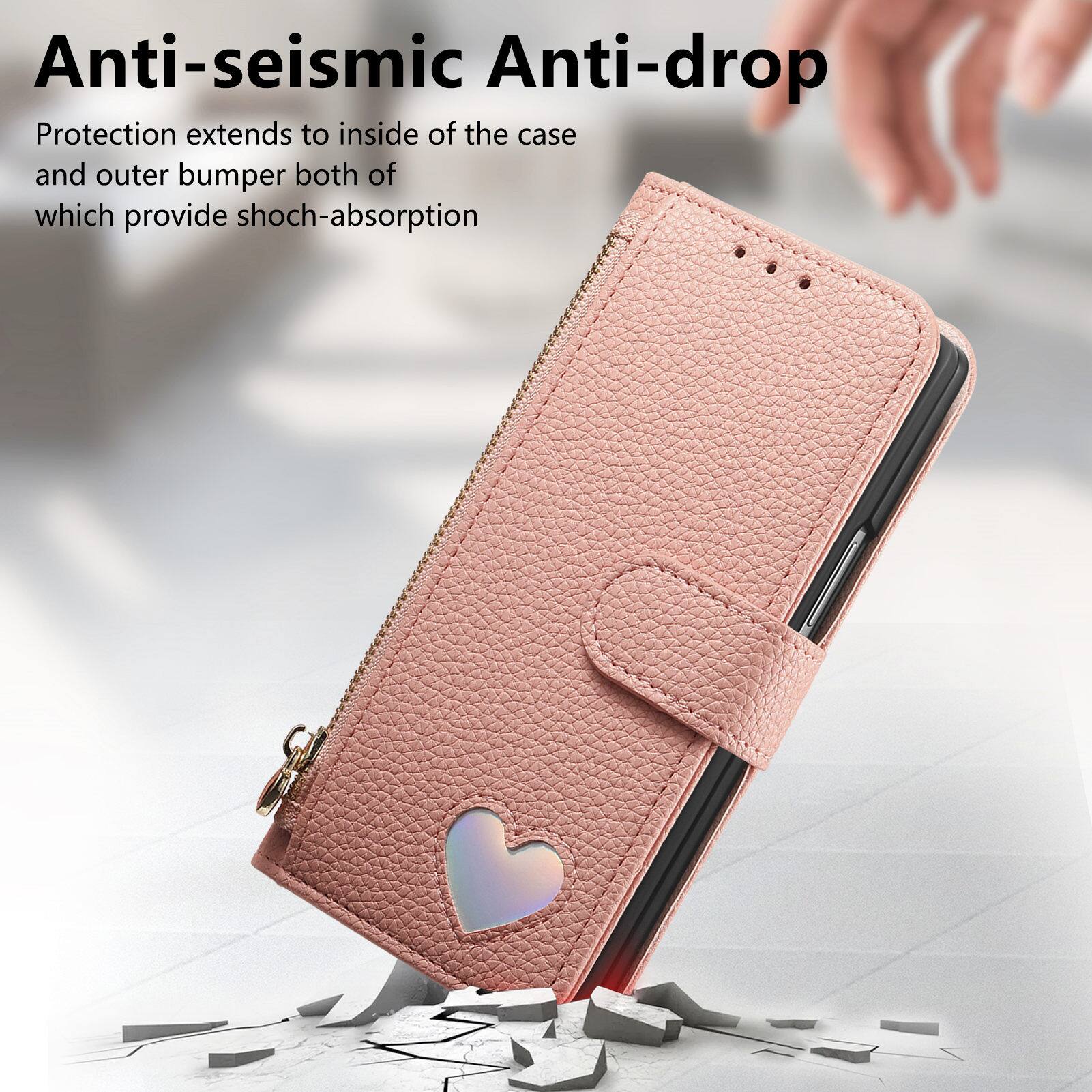 Anti-seismic Anti-drop Protection extends to inside of the case and outer bumper both of which provide shock-absorption