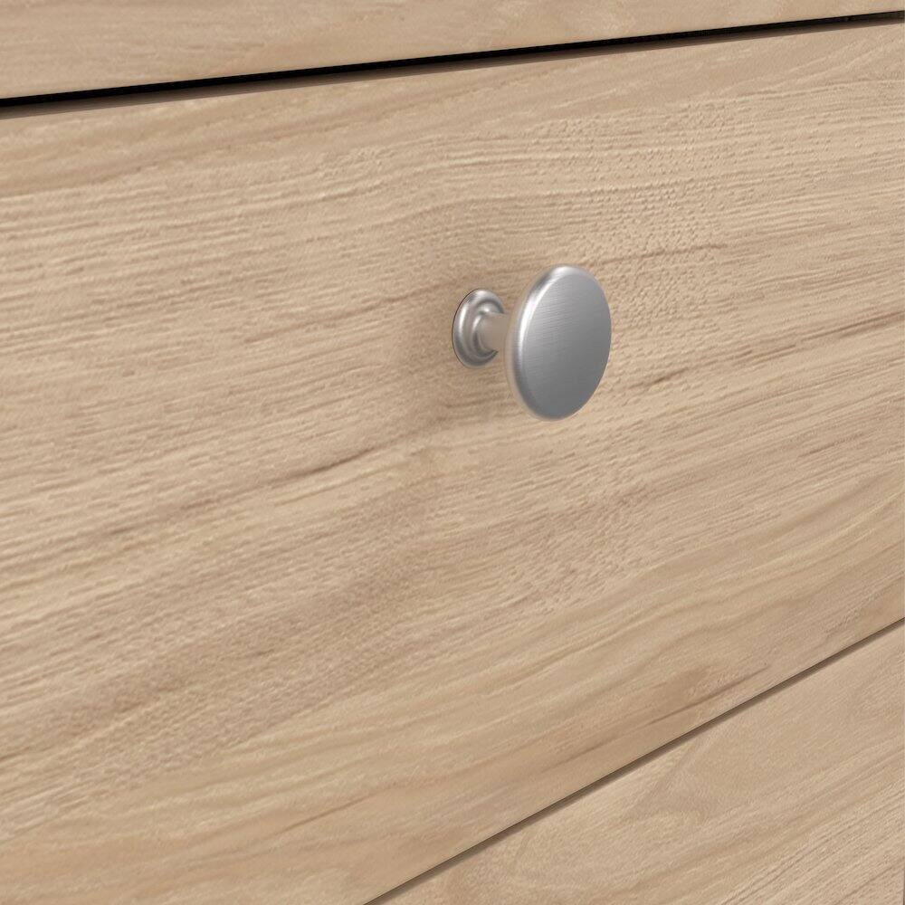 Alt View 8. Tvilum - Home Office Writing Desk with 3 Storage Drawers - Brown.