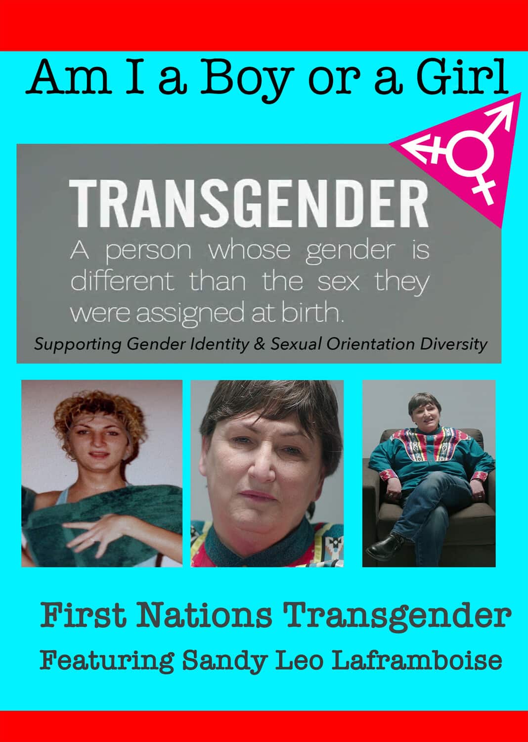 Am I A Boy or Girl Featuring Sandy Leo Laframboise - First Nations Transgender  - DVD