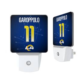 Keyscaper - Jimmy Garoppolo Los Angeles Rams Nightlight 2-Pack - Multicolor