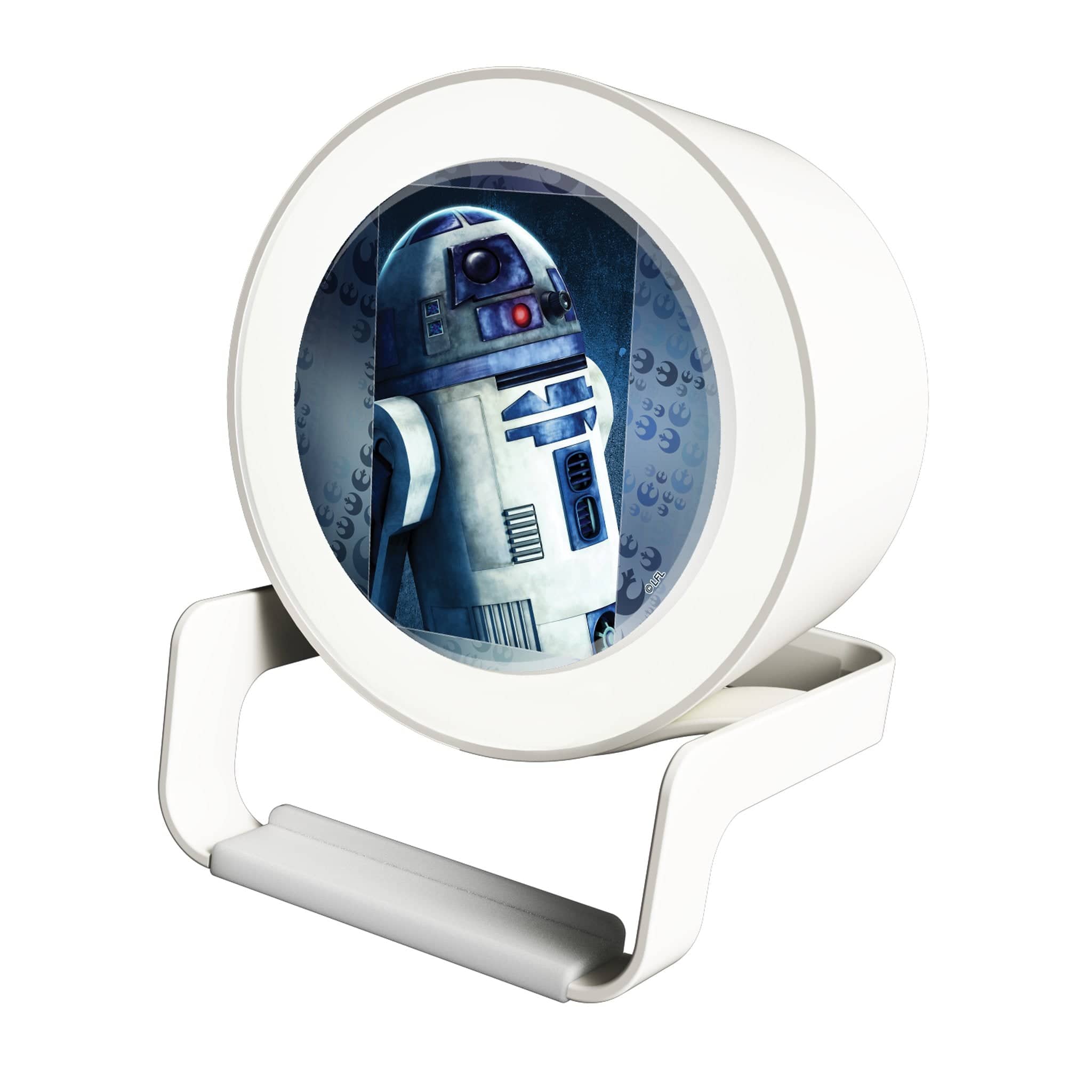 Keyscaper - Star Wars: A New Hope Portrait Night Light Charger and Bluetooth Speaker - R2-D2