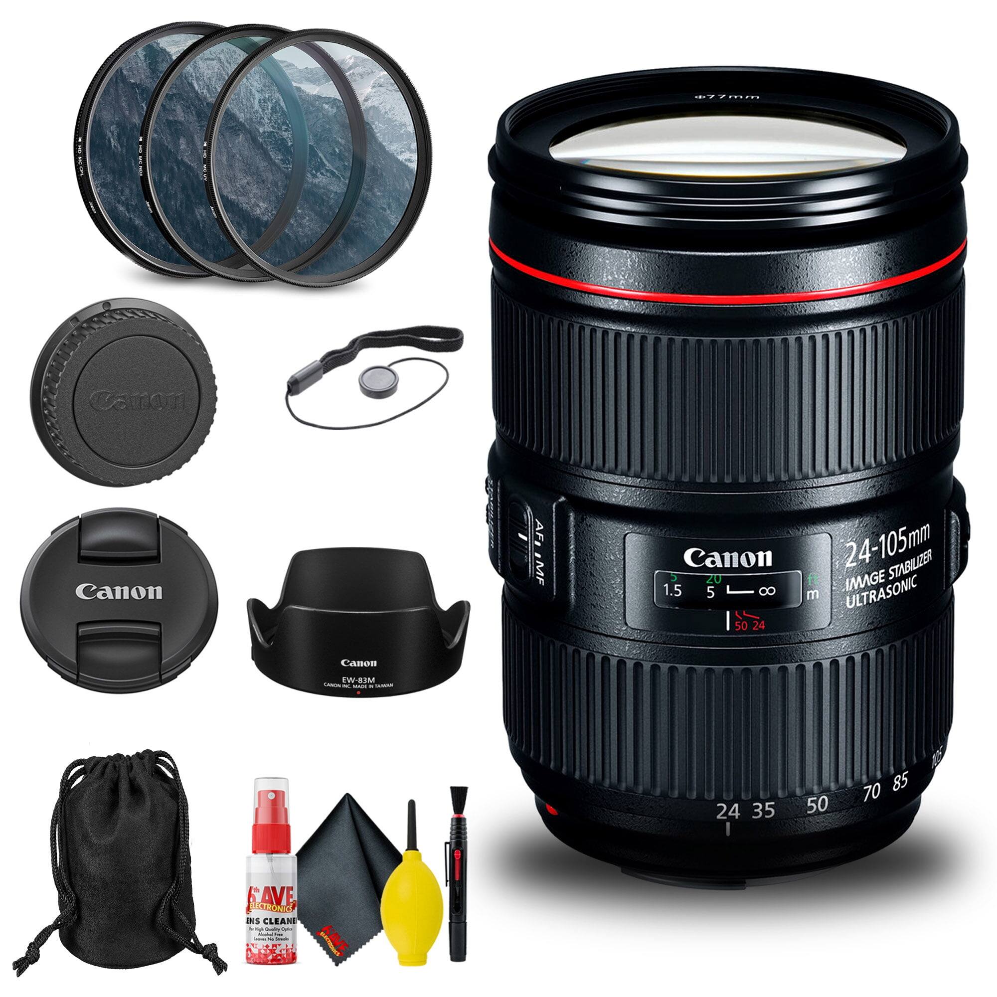 Canon EF 24-105mm f/4L IS USM  
AF MF  
1.5 5 8 50 24  
IMAGE STABILIZER  
ULTRASONIC  
WBIM  
24 35 50 70 85  
SAVE ELECTRONIC INS CLEAN  
CLEAN  
WT ECN