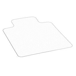 VEVOR - Chair Mat with Lip, 36 x 48-inch Office Chair Mat for Low Pile Carpeted Floors, Clear Floor Protector Rug with Studded - Transparent