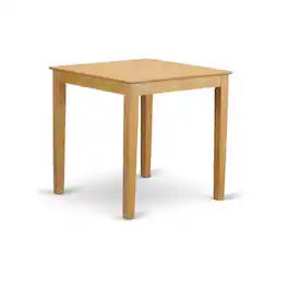 FurniFact - Elegant Small Dining Table – Solid Wood Kitchen Table for 4 - Oak