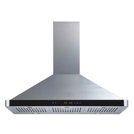 Winflo - 36 inches - Convertible - Wall Range Hood - Stainless Steel
