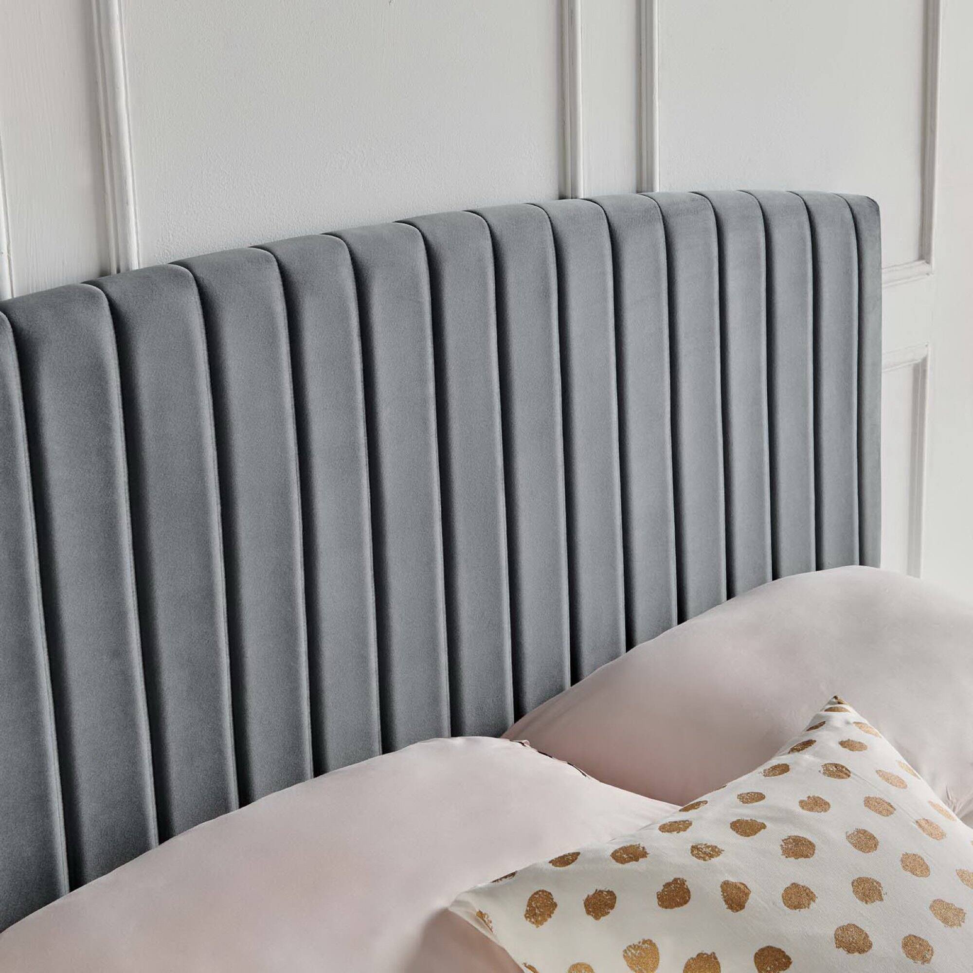 Alt View 5. Modway - Rebecca Performance Velvet Full / Queen Headboard by Modway - Charcoal.