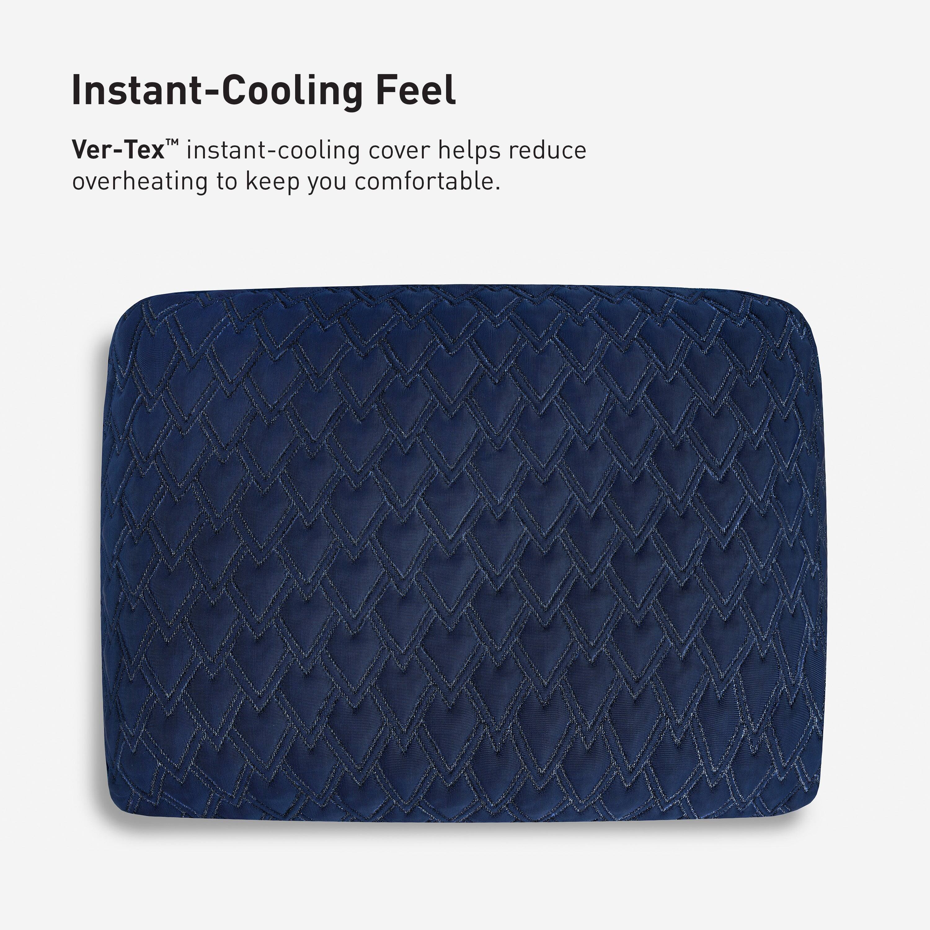 Instant-Cooling Feel  
Ver-Tex™ instant-cooling cover helps reduce overheating to keep you comfortable.