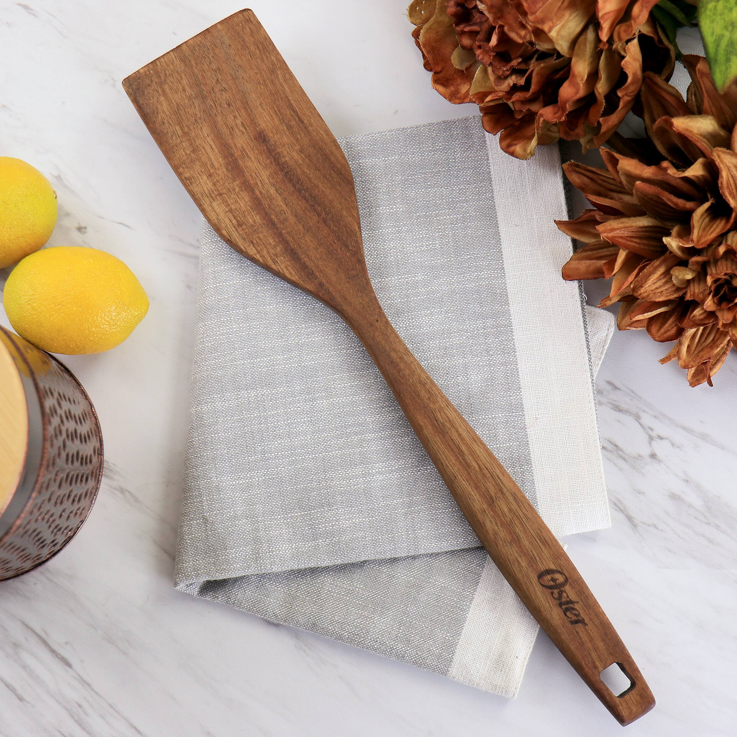 Alt View 4. Oster - Oster Ingram Acacia Wood Solid Turner - Brown.