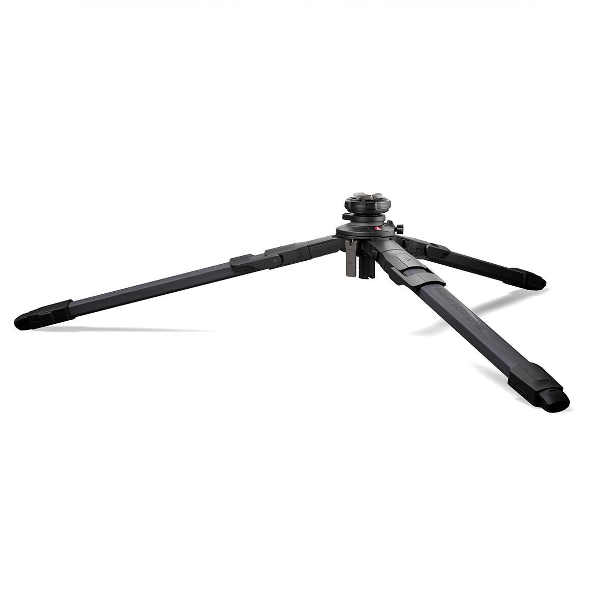 Alt View 2. Manfrotto - Manfrotto ONE 3-Section Carbon Fiber Hybrid Tripod Leg.