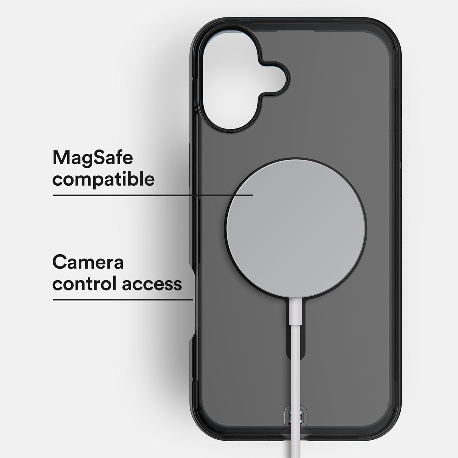 MagSafe compatible  
Camera control access