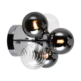 CWI Lighting - Pallocino 3 Light Sconce With Finish - Chrome