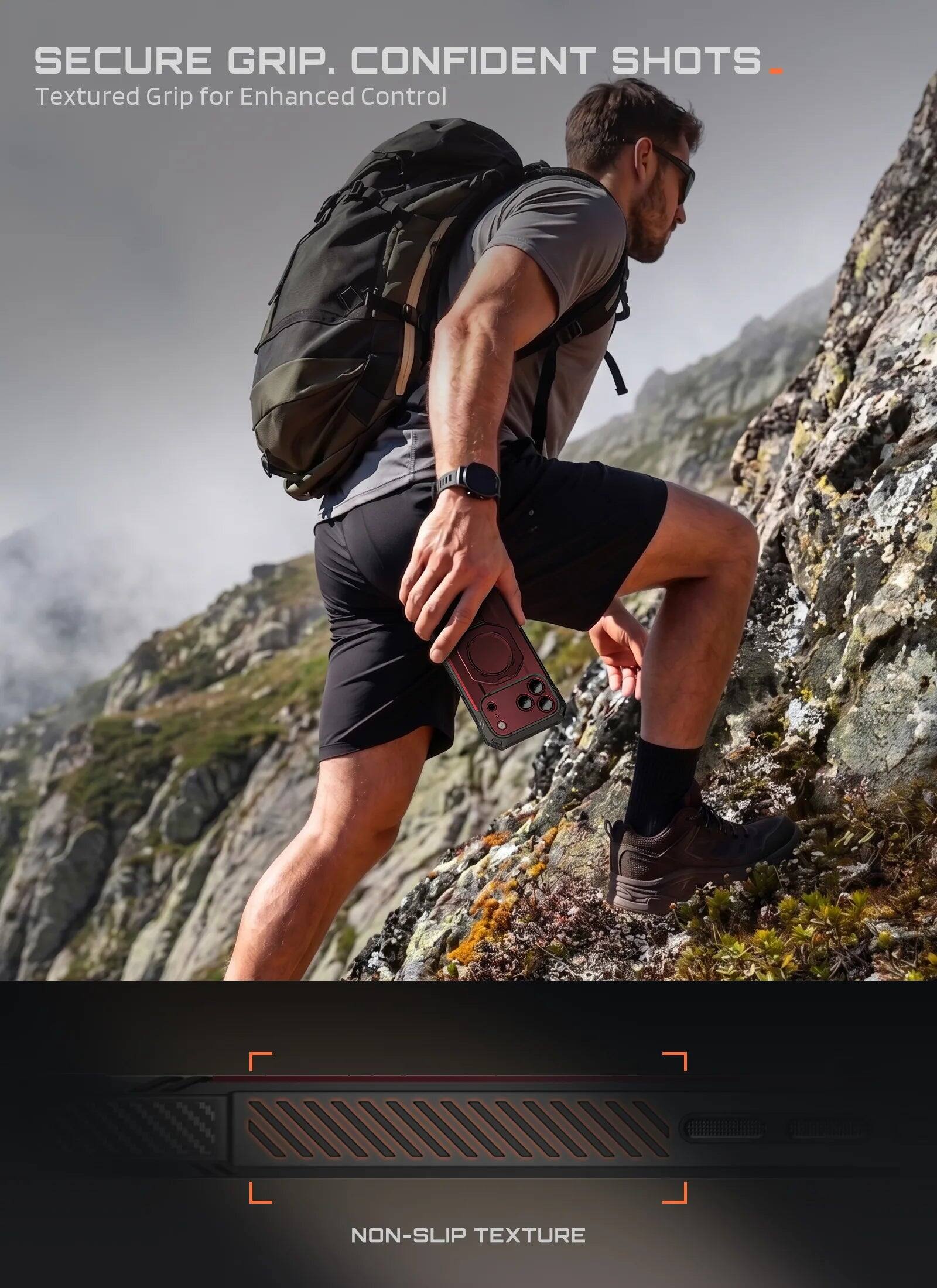SECURE GRIP. CONFIDENT SHOTS  
Textured Grip for Enhanced Control  
NON-SLIP TEXTURE