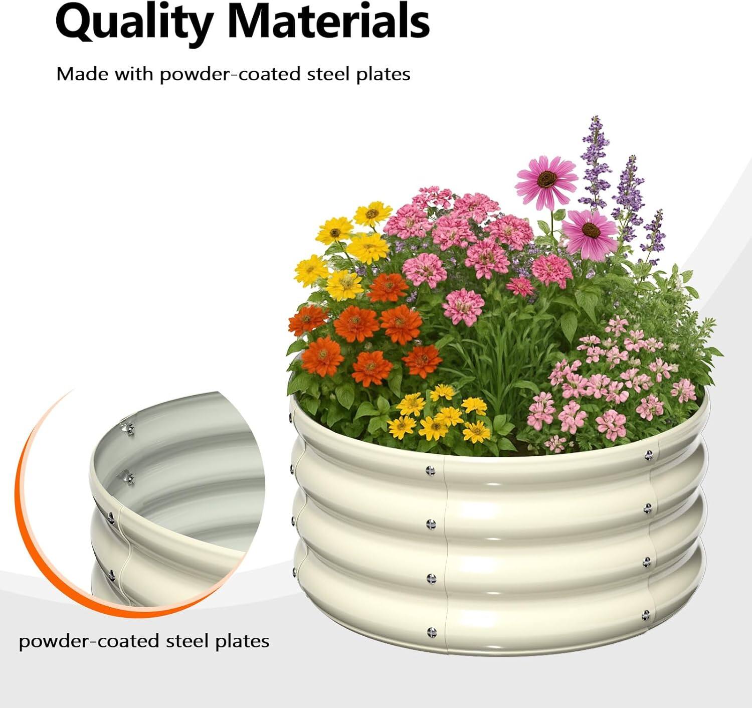 Quality Materials  
Made with powder-coated steel plates  
powder-coated steel plates