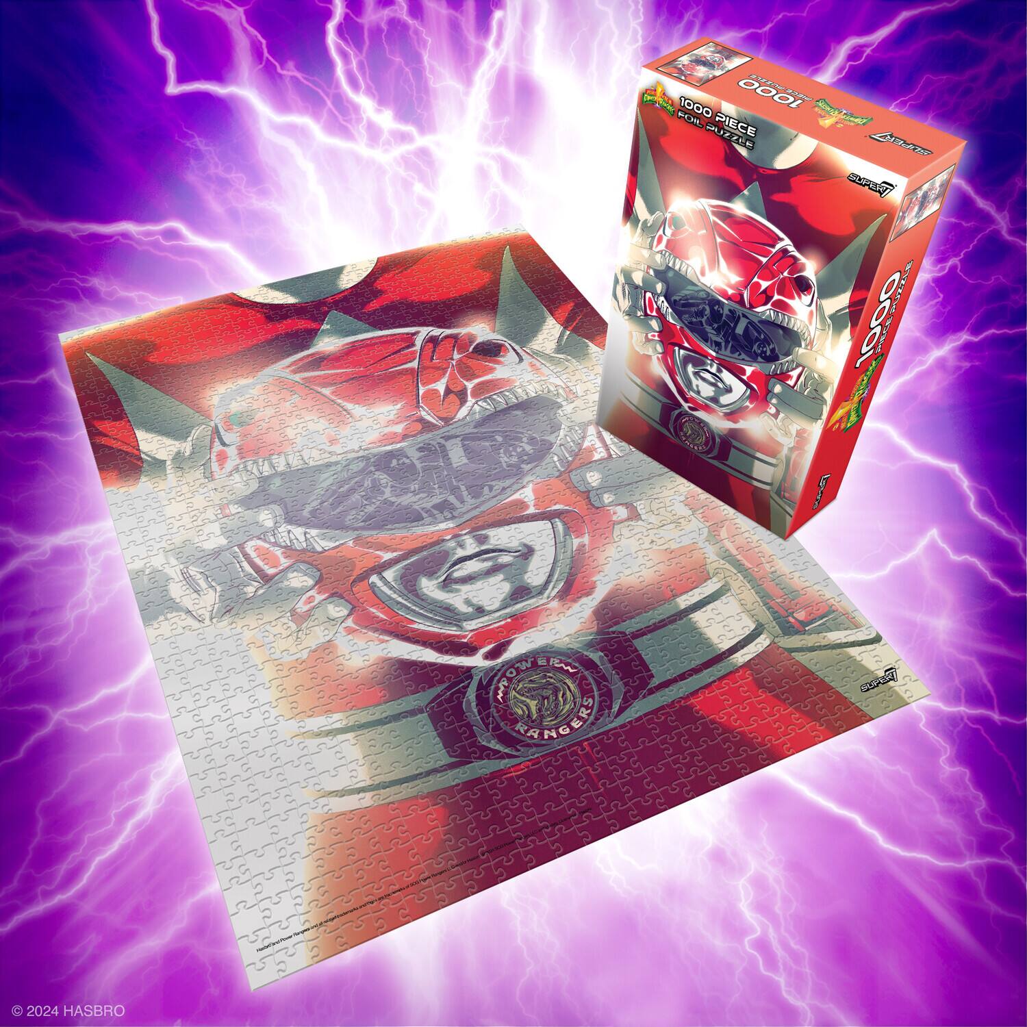 The text on the image is:

"1000 PIECE FOIL MY PIECE Kamen Rider Gaim 2024 HASBRO"