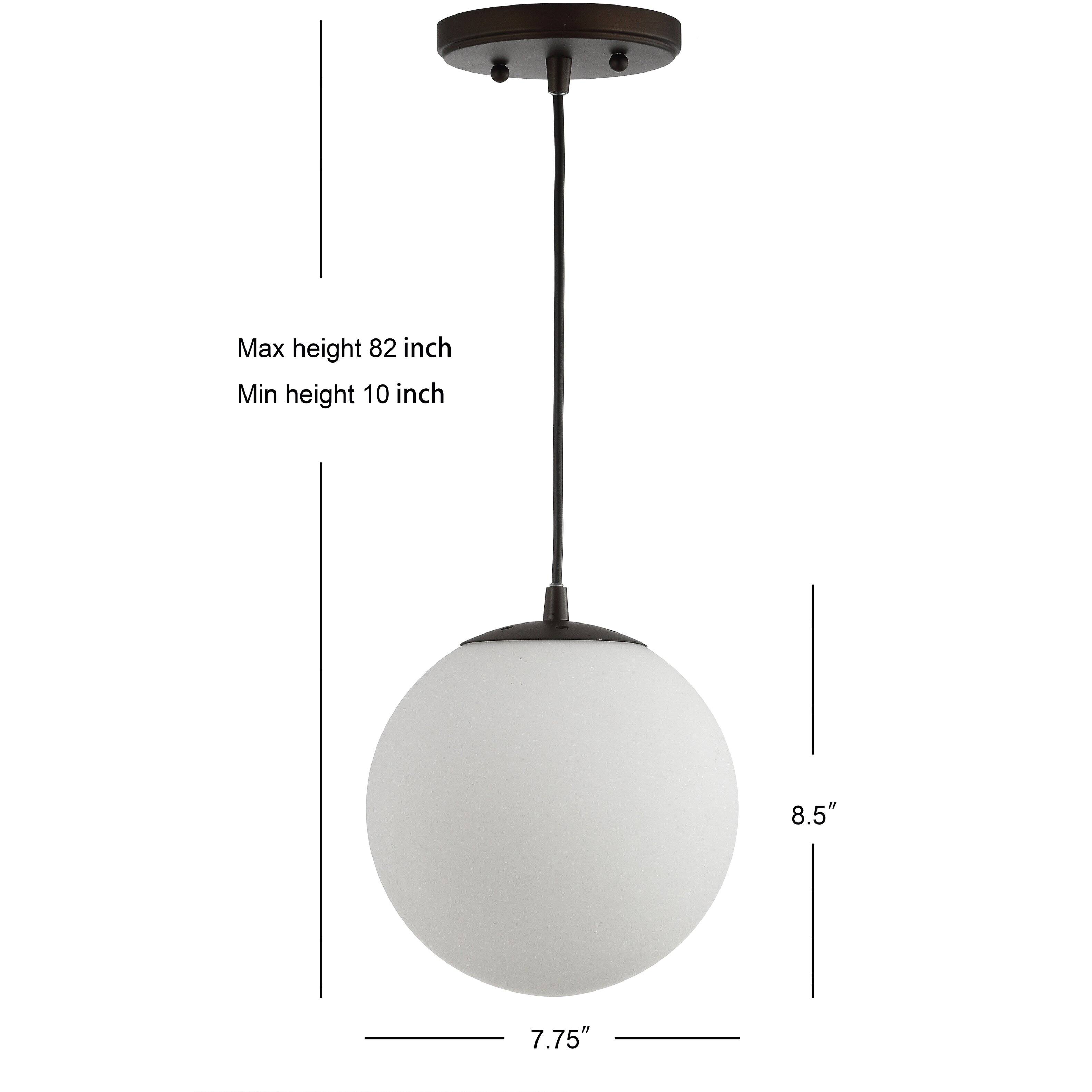 Max height 82 inch  
Min height 10 inch  
8.5"  
7.75"