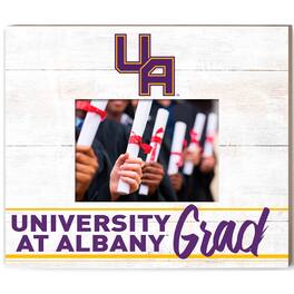 Jardine - UAlbany Great Danes 13.5" x 11.5" Grad Frame - White
