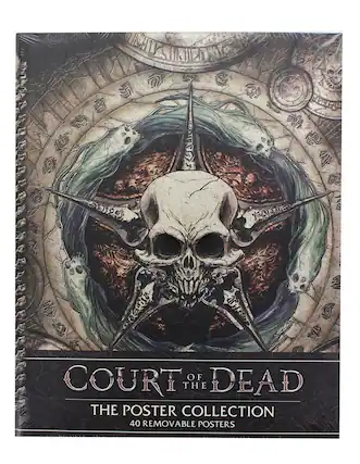 in2a @ 12 KAe D
THE COURT OF THE DEAD THE POSTER COLLECTION 40 REMOVABLE POSTERS